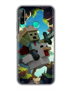 Чохол для Huawei P40 Lite e з картинкою «Стів та гусь» Чохол для Huawei P40 Lite e з картинкою «Стів та гусь»