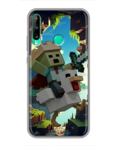 Чохол для Huawei P40 Lite e з картинкою «Стів та гусь»