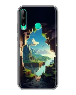 Чохол для Huawei P40 Lite e з картинкою «Вид з печери»