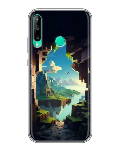 Чохол для Huawei P40 Lite e з картинкою «Вид з печери»