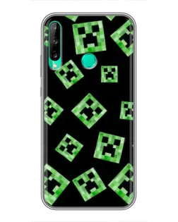 Чохол для Huawei P40 Lite e з картинкою «Паттерн з кріперами»