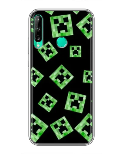 Чохол для Huawei P40 Lite e з картинкою «Паттерн з кріперами»