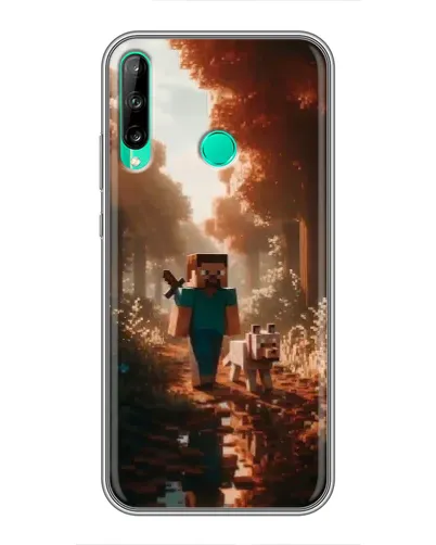 Чохол для Huawei P40 Lite e з картинкою «Стів у лісі»