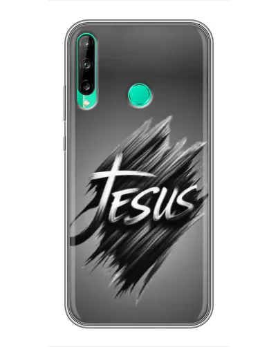 Чехол для Huawei P40 Lite e с картинкой «Надпись Jesus Graffiti» Чехол для Huawei P40 Lite e с картинкой «Надпись Jesus Graffiti»