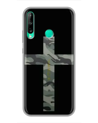 Чехол для Huawei P40 Lite e с картинкой «Милитари Крест» Чехол для Huawei P40 Lite e с картинкой «Милитари Крест»