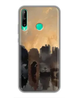 Чехол для Huawei P40 Lite e с картинкой «Дорога к вере»