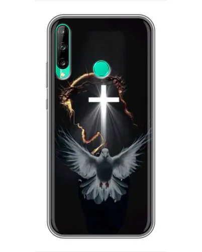 Чехол для Huawei P40 Lite e с картинкой «Голубь и Свет» Чехол для Huawei P40 Lite e с картинкой «Голубь и Свет»
