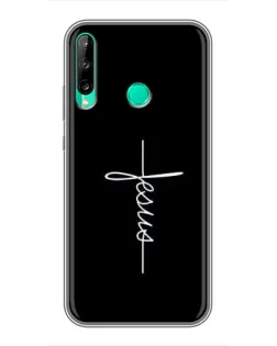 Чехол для Huawei P40 Lite e с картинкой «Тонкая линия веры»