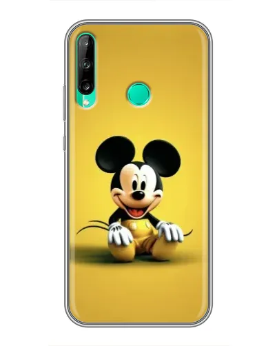 Чехол для Huawei P40 Lite e с картинкой «Микки на желтом» Чехол для Huawei P40 Lite e с картинкой «Микки на желтом»