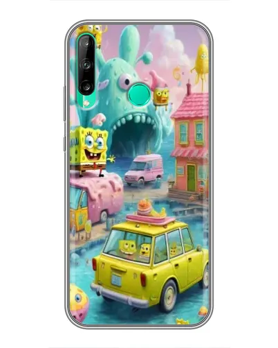 Чохол для Huawei P40 Lite e з картинкою «Монстр-трак пригоди»