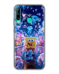 Чохол для Huawei P40 Lite e з картинкою «Неоновий океан»