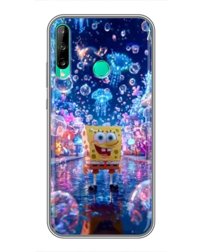 Чохол для Huawei P40 Lite e з картинкою «Неоновий океан»