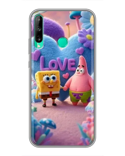 Чохол для Huawei P40 Lite e з картинкою «Губка Боб Патрік»