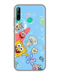 Чохол для Huawei P40 Lite e з картинкою «Веселі бульбашки»