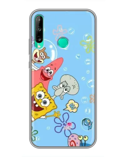 Чохол для Huawei P40 Lite e з картинкою «Веселі бульбашки»