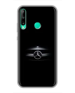 Чохол для Huawei P40 Lite e з картинкою «Mercedes — абстрактні лінії»