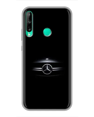 Чехол для Huawei P40 Lite e с картинкой «Mercedes — абстрактные линии»