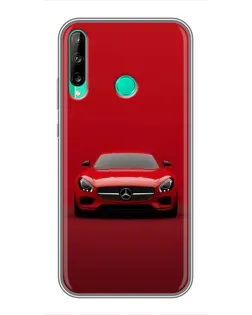 Чехол для Huawei P40 Lite e с картинкой «Красный Mercedes AMG» Чехол для Huawei P40 Lite e с картинкой «Красный Mercedes AMG»