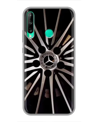 Чехол для Huawei P40 Lite e с картинкой «Диск Mercedes»