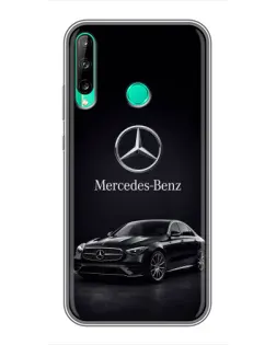Чехол для Huawei P40 Lite e с картинкой «Mercedes — решетка радиатора» Чехол для Huawei P40 Lite e с картинкой «Mercedes — решетка радиатора»