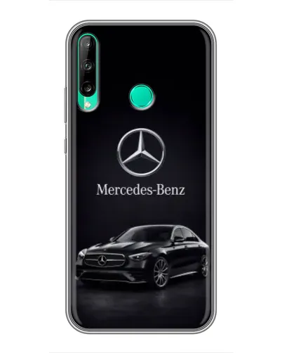 Чехол для Huawei P40 Lite e с картинкой «Mercedes — решетка радиатора»