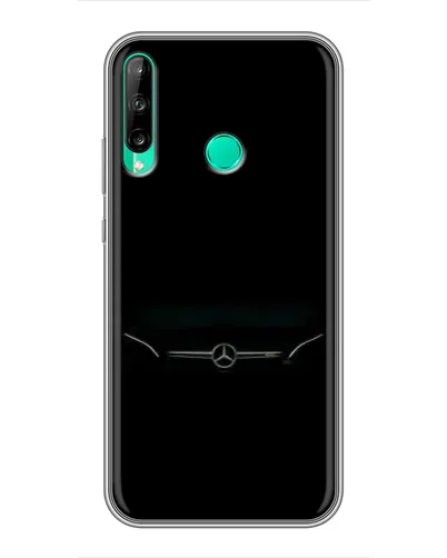 Чехол для Huawei P40 Lite e с картинкой «Mercedes Stealth Look»