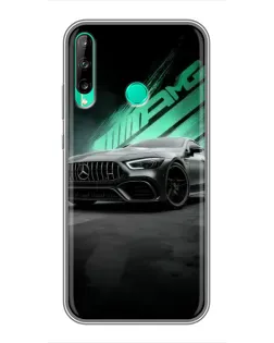 Чехол для Huawei P40 Lite e с картинкой «Темный Mercedes AMG» Чехол для Huawei P40 Lite e с картинкой «Темный Mercedes AMG»
