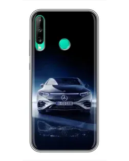 Чехол для Huawei P40 Lite e с картинкой «Ночной Mercedes EQ» Чехол для Huawei P40 Lite e с картинкой «Ночной Mercedes EQ»