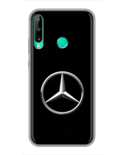 Чехол для Huawei P40 Lite e с картинкой «Mercedes классический лого»