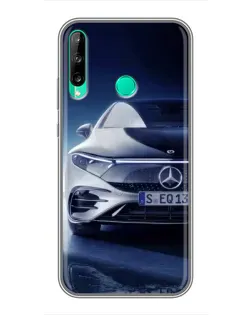 Чехол для Huawei P40 Lite e с картинкой «Mercedes EQ — будущее» Чехол для Huawei P40 Lite e с картинкой «Mercedes EQ — будущее»