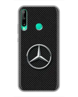 Чехол для Huawei P40 Lite e с картинкой «Карбоновый Mercedes стиль» Чехол для Huawei P40 Lite e с картинкой «Карбоновый Mercedes стиль»