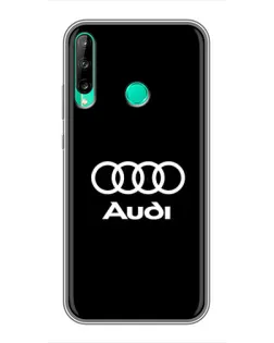 Чохол для Huawei P40 Lite e з картинкою «Класичне лого Audi»