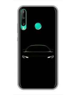 Чохол для Huawei P40 Lite e з картинкою «Погляд Audi у темряві»