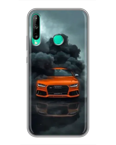 Чохол для Huawei P40 Lite e з картинкою «Audi у хмарах диму» Чохол для Huawei P40 Lite e з картинкою «Audi у хмарах диму»