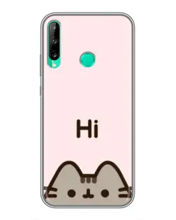 Чохол для Huawei P40 Lite e з картинкою «Пушин каже Hi» Чохол для Huawei P40 Lite e з картинкою «Пушин каже Hi»