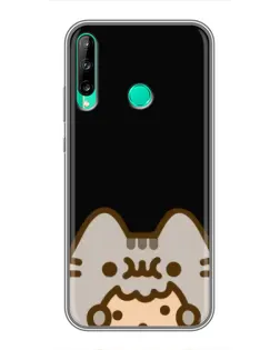 Чохол для Huawei P40 Lite e з картинкою «Пушин на чорному» Чохол для Huawei P40 Lite e з картинкою «Пушин на чорному»
