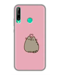 Чохол для Huawei P40 Lite e з картинкою «Pusheen серце» Чохол для Huawei P40 Lite e з картинкою «Pusheen серце»