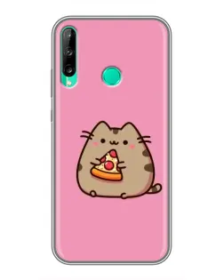 Чохол для Huawei P40 Lite e з картинкою «Пушин із піцою» Чохол для Huawei P40 Lite e з картинкою «Пушин із піцою»