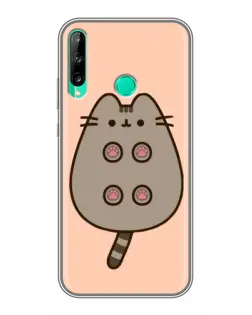 Чохол для Huawei P40 Lite e з картинкою «Пушин пузиком догори» Чохол для Huawei P40 Lite e з картинкою «Пушин пузиком догори»