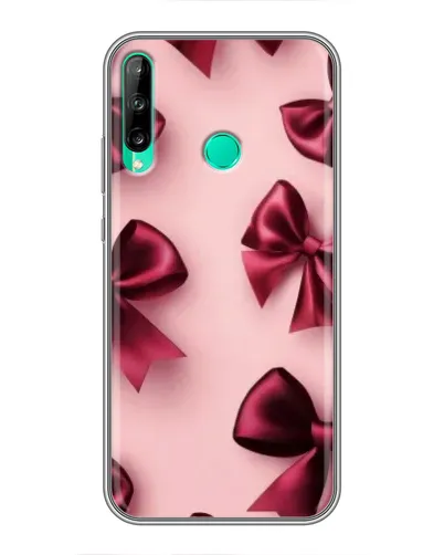 Чохол для Huawei P40 Lite e з картинкою «Бордовий атлас»