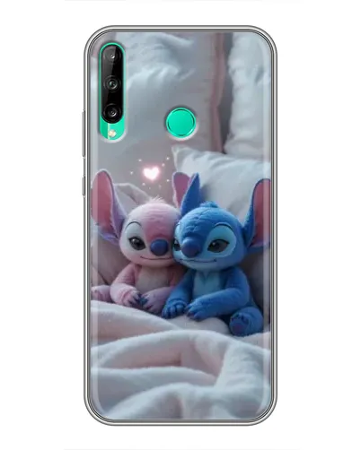 Чехол для Huawei P40 Lite e с картинкой «Плюшевые Стич Ангел» Чехол для Huawei P40 Lite e с картинкой «Плюшевые Стич Ангел»