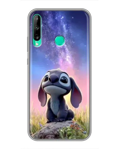 Чехол для Huawei P40 Lite e с картинкой «Стич на рассвете» Чехол для Huawei P40 Lite e с картинкой «Стич на рассвете»