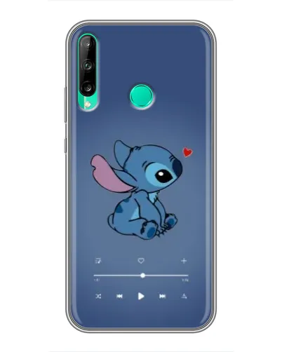 Чехол для Huawei P40 Lite e с картинкой «Музыкальный Stitch» Чехол для Huawei P40 Lite e с картинкой «Музыкальный Stitch»