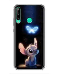 Чехол для Huawei P40 Lite e с картинкой «Сияющий Стич»