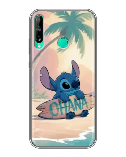 Чехол для Huawei P40 Lite e с картинкой «Стич на серфе» Чехол для Huawei P40 Lite e с картинкой «Стич на серфе»