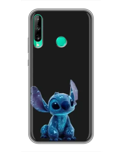 Чехол для Huawei P40 Lite e с картинкой «Стич на черном» Чехол для Huawei P40 Lite e с картинкой «Стич на черном»