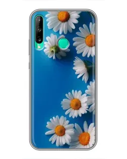 Чехол для Huawei P40 Lite e с картинкой «Белоснежные маргаритки»