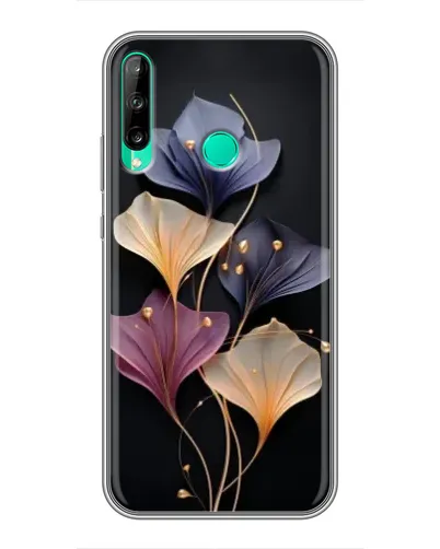 Чехол для Huawei P40 Lite e с картинкой «Лиловые цветы грации» Чехол для Huawei P40 Lite e с картинкой «Лиловые цветы грации»