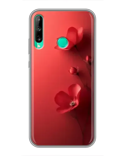 Чехол для Huawei P40 Lite e с картинкой «Маковые соцветия» Чехол для Huawei P40 Lite e с картинкой «Маковые соцветия»