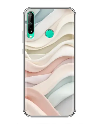 Чехол для Huawei P40 Lite e с картинкой «Пастельные нежные волны» Чехол для Huawei P40 Lite e с картинкой «Пастельные нежные волны»